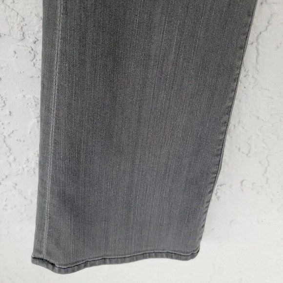 7 For All Mankind Rocker Bootcut Jeans Womens Size 28 Tall Gray Classic Cotton - Picture 3 of 12